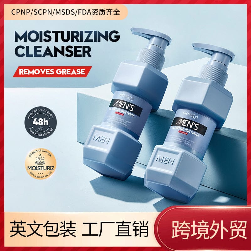 Limpiador Facial Masculino: Control de Grasa 48h e Hidratación Intensiva