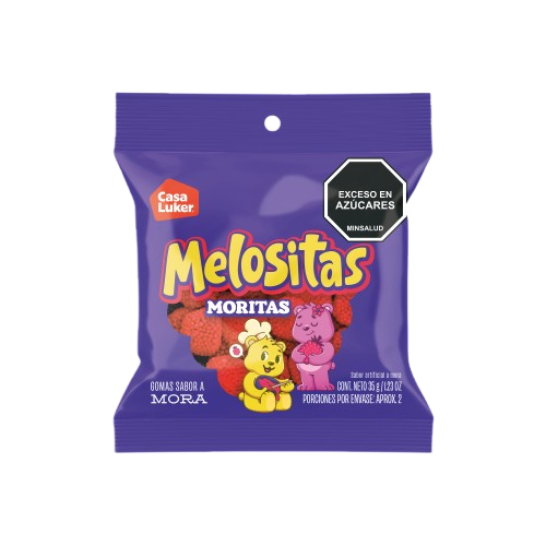 Gomas Melositas Moritas Bolsax35G