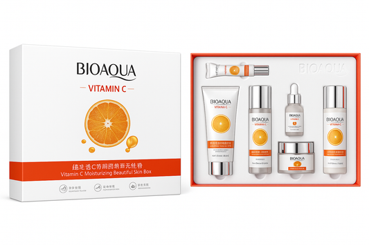 Kit Completo de Skincare. De Vitamina C de 6 Piezas.