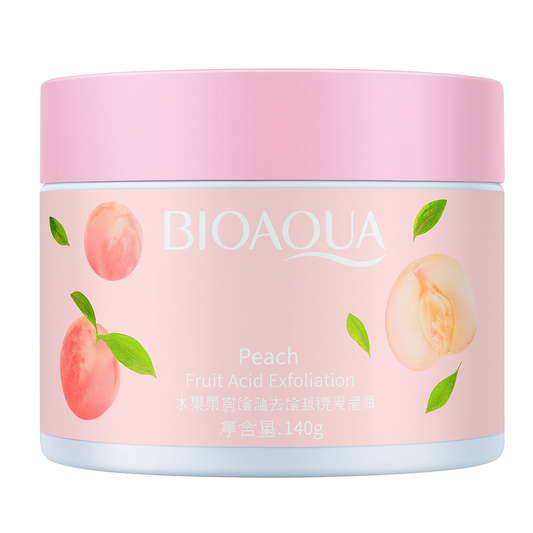 Exfoliante suave con extracto de durazno
