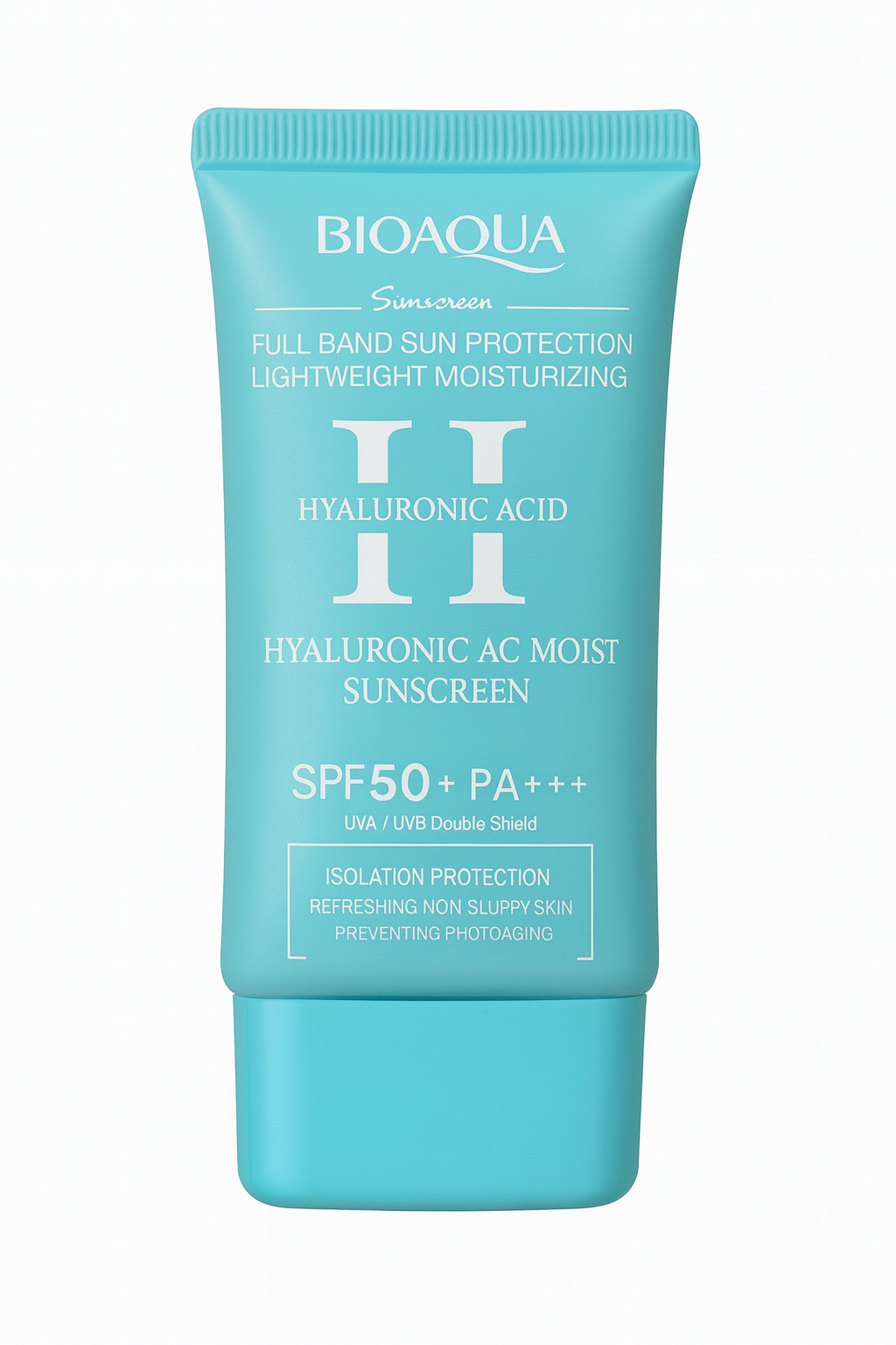 Protector solar con ácido hialurónico SPF50+ PA+++