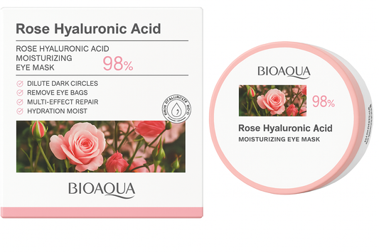 Parches de ojos. Ácido Hialurónico de Rosa