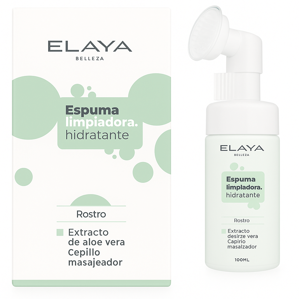 Espuma Limpiadora Hidratante. 100 ml