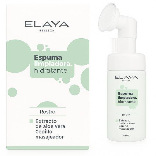 Espuma Limpiadora Hidratante. 100 ml