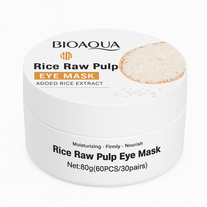 Parches de ojos. Rice Raw Pulp.
