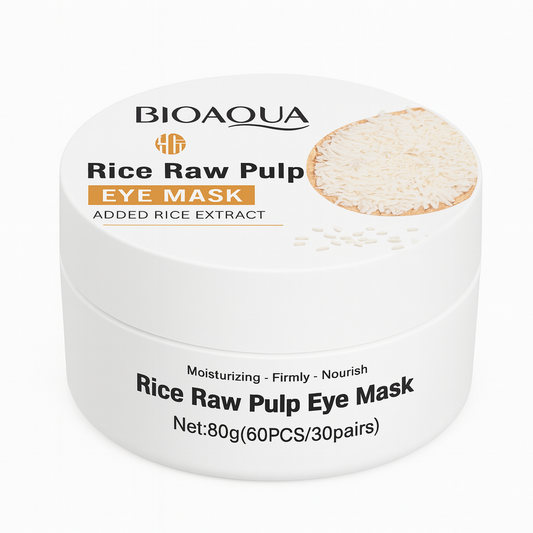 Parches de ojos. Rice Raw Pulp.