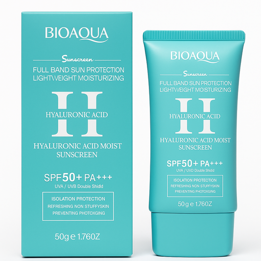 Protector solar con ácido hialurónico SPF50+ PA+++