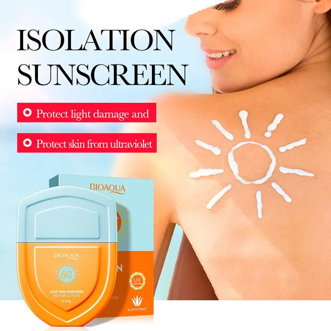 Protector Solar Bioaqua con Aloe Vera SPF50+ PA+++