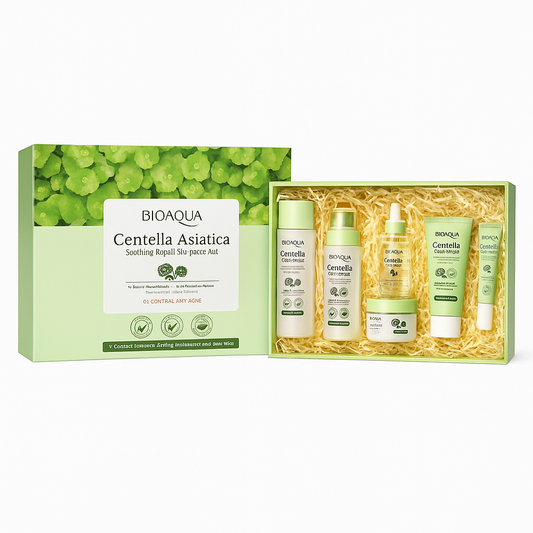 Kit completo de Skincare. Centella Asiatica de 6 piezas.