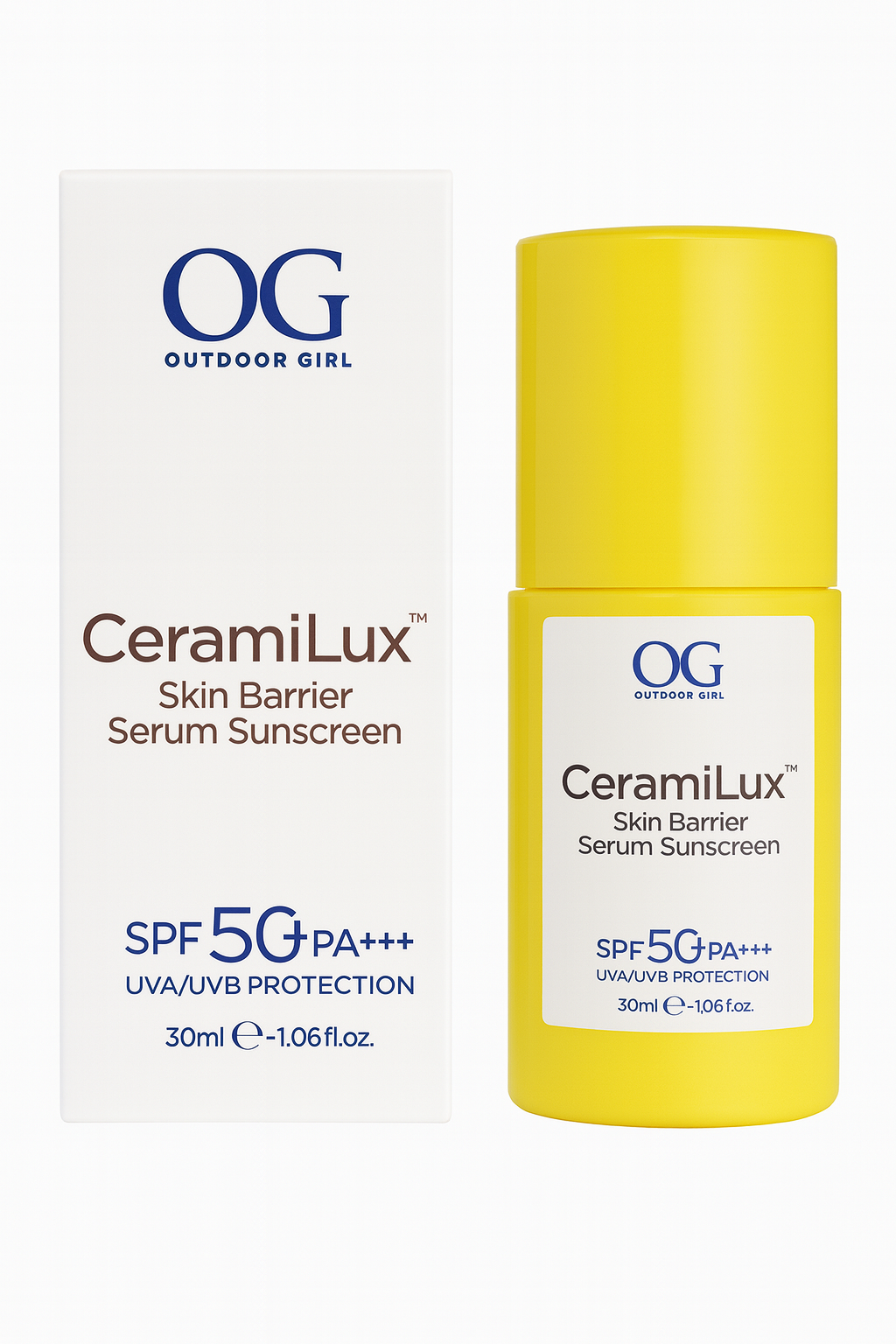 Bloqueador solar. CeramiLux Skin Barrier SPF 50+ 30ml