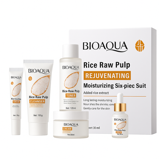 Kit completo de Skincare. De Arroz de 6 piezas.