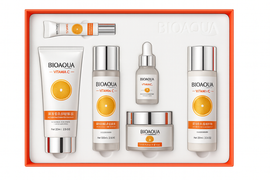 Kit Completo de Skincare. De Vitamina C de 6 Piezas.