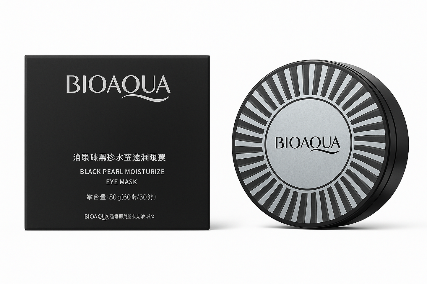 Parches de ojos. Black Pearl.